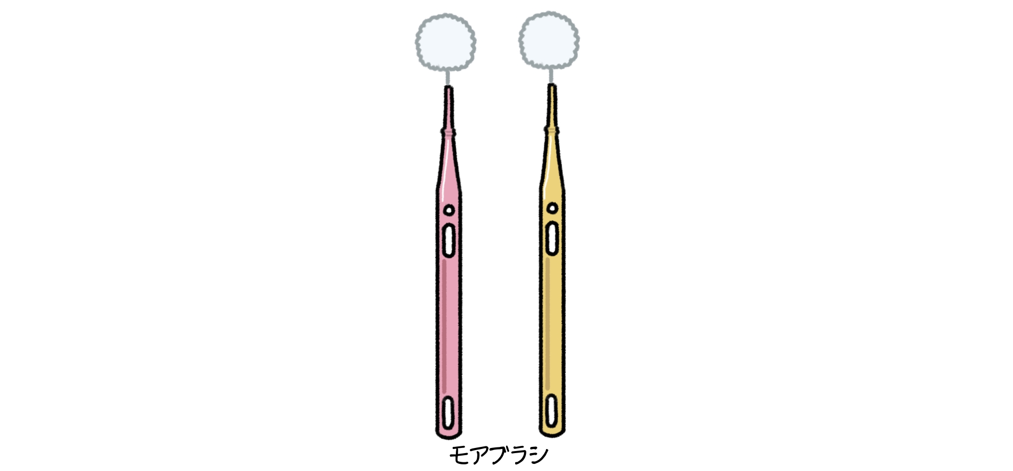 モアブラシを使って口腔リハビリと咽頭ケア